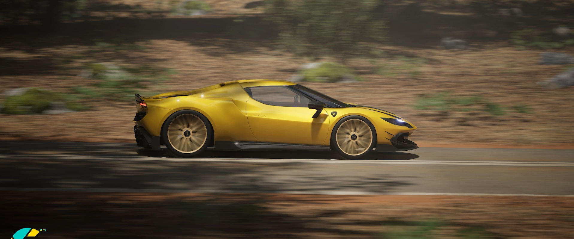 Example of Realistic Automobile  3D Animation