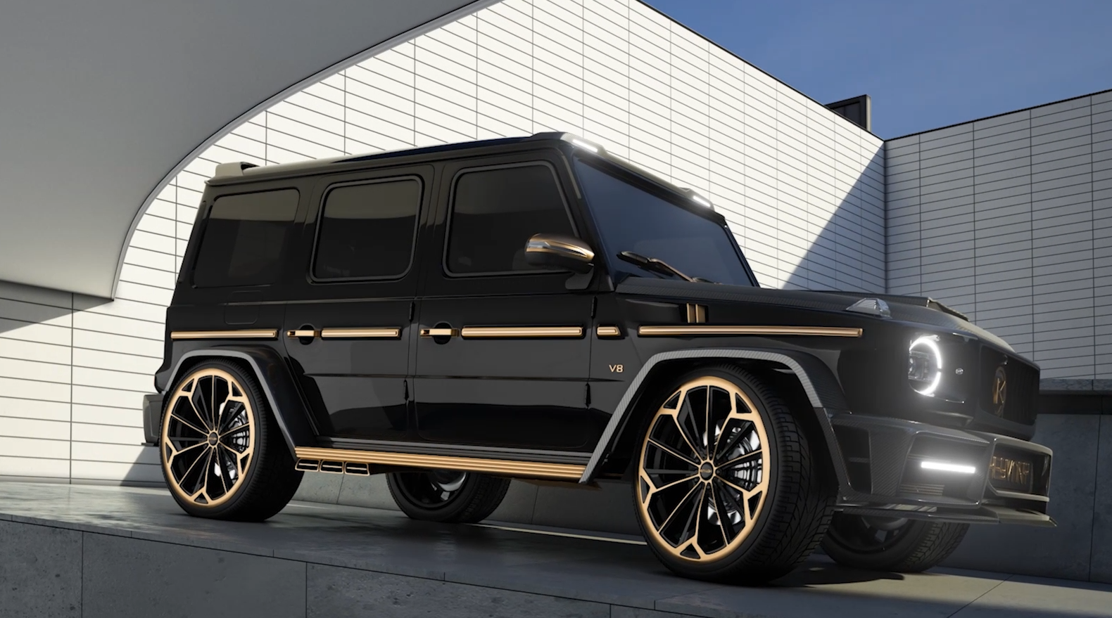 Modified G-Class 3d animation 3d animation branding graphic design motion graphics