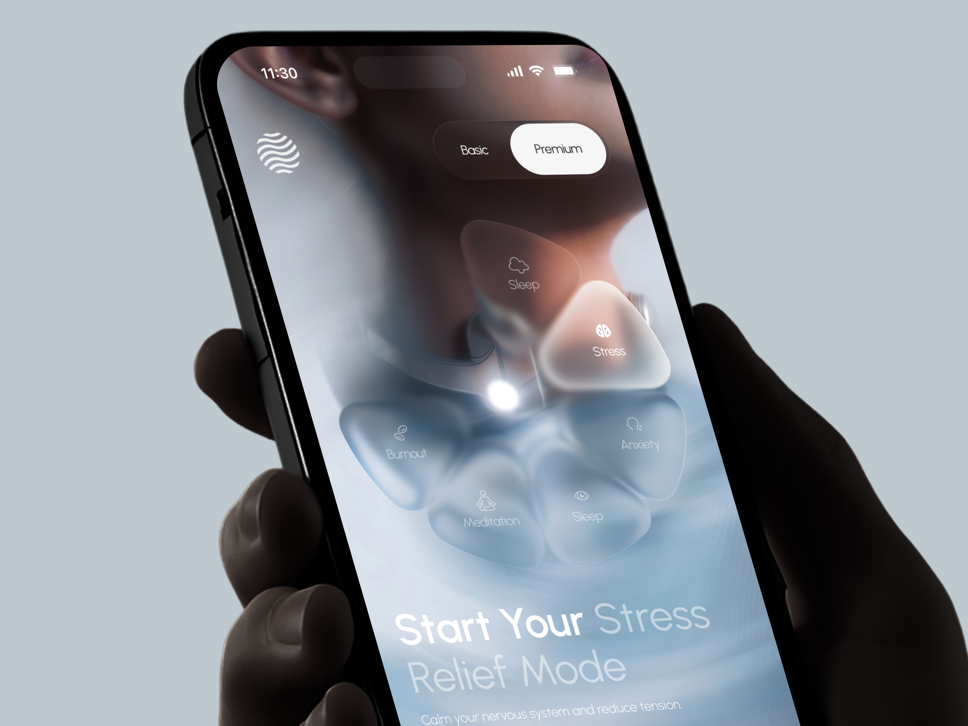 Synvy Neuro Mobile App - Health Tracking App UI ai app app design automation b2b business crm dashboard design health interface mobile product product design saas service software ui ux wellness