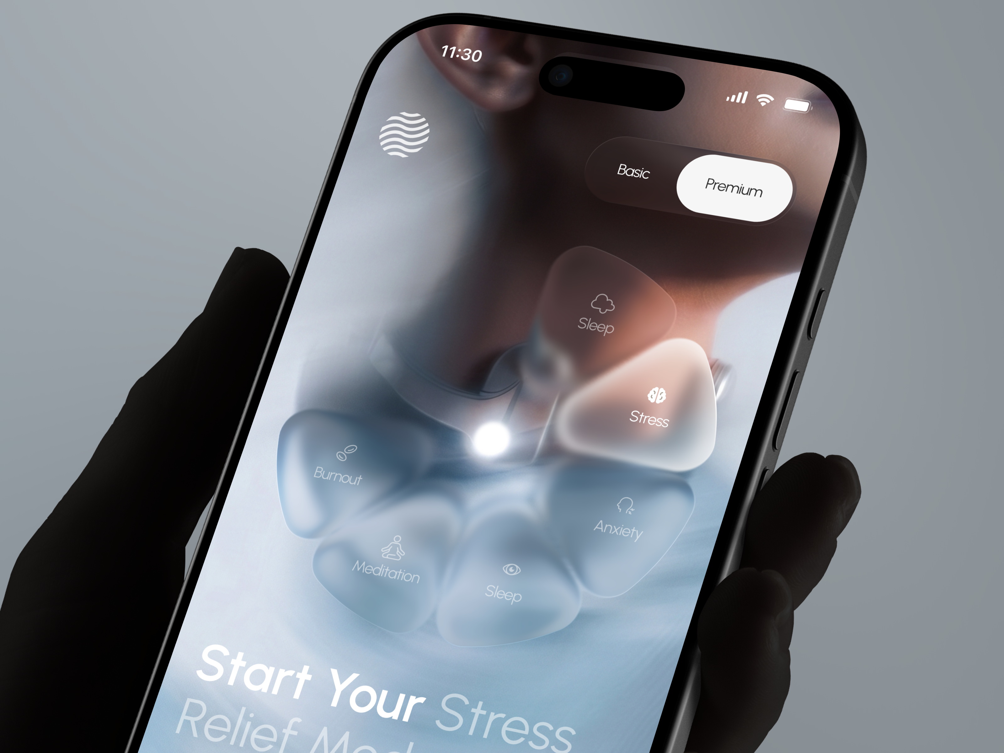 Synvy Neuro Mobile App - Health Tracking App UI