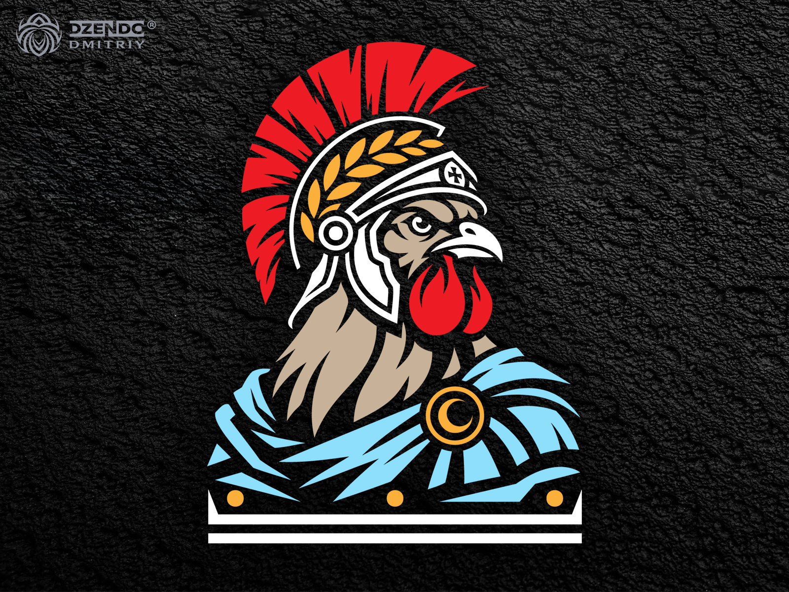 Rooster Gladiator logo