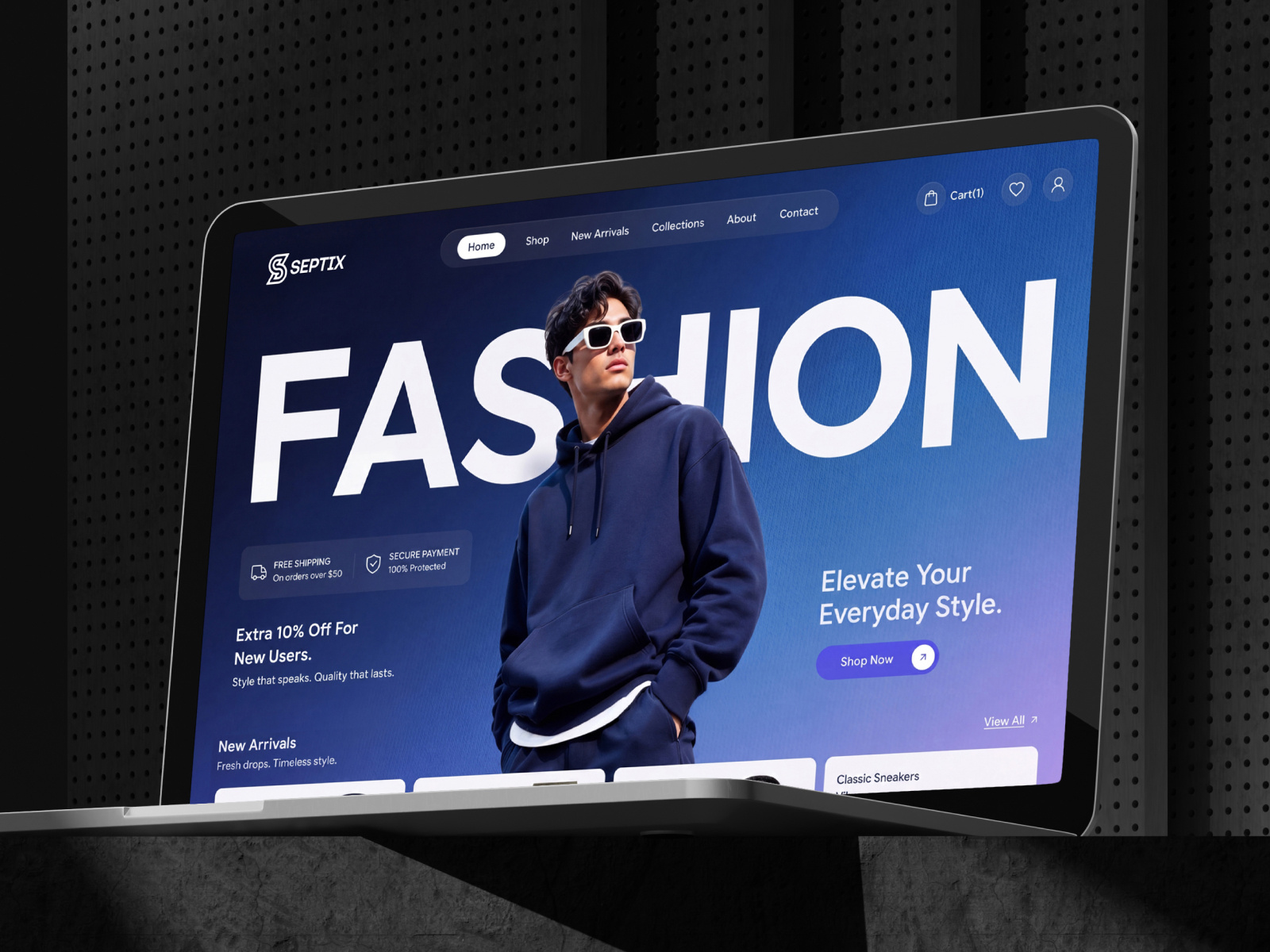 Modern Fashion eCommerce Landing Page Design Web Design apparel website clothing store ecommerce design fashion branding fashion store fashion website minimal ui modern fashion modern landing page online store design premium branding product showcase shopping experience streetwear ui techwitpro trendy design ui inspiration urban style web design web design inspiration