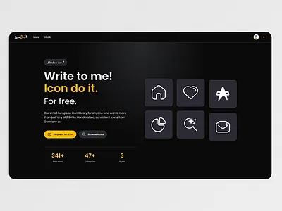 IconDoIt — Need an Icon? Icon Do It. a11y accessibility bitbithooray darkmodeui designsystem freeicons icondesign iconlibrary interfacedesign madeingermany minimaldesign opensourcedesign productdesign svgicons uidesign uxdesign visualdesign webdesign
