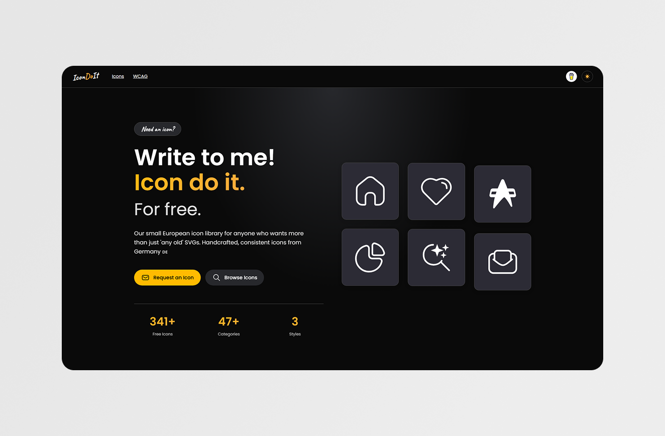 IconDoIt — Need an Icon? Icon Do It.