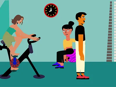 Work character animation 2d animation after effects creative animation logo animation motion design motion graphics work animation