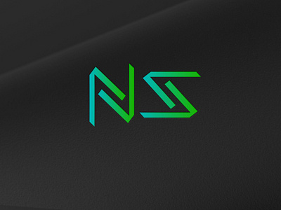 NS logo 3d branding business logo design graphic design icon illustration logo logo desing ns logo ui unique design