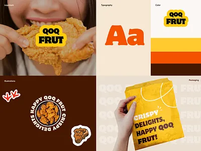 QOQ FRUT - Restaurant branding brand brand guidelines brand identity brandbook branding identity logo logotype packaging restaurant branding visual identity