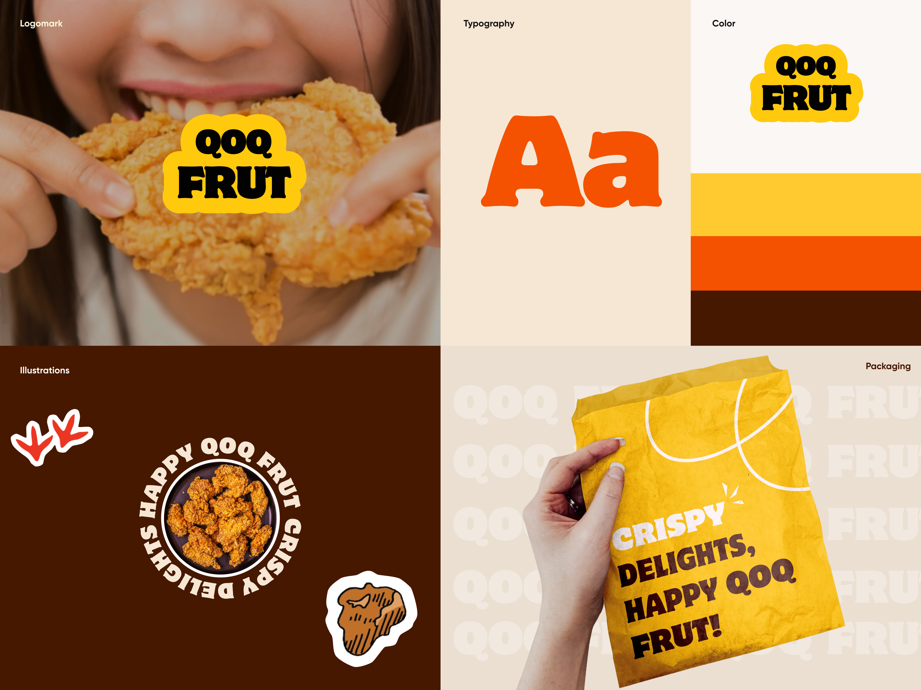 QOQ FRUT - Restaurant branding