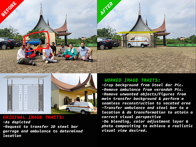 OBJECT TRANSFER (REMOVE UNWANTED, RESTORE, PHOTO COMPOSITING) background removal crop background photo compositing photo editing photo editing service photo retouch photoshop editing picture editing service remove unwanted restore photo