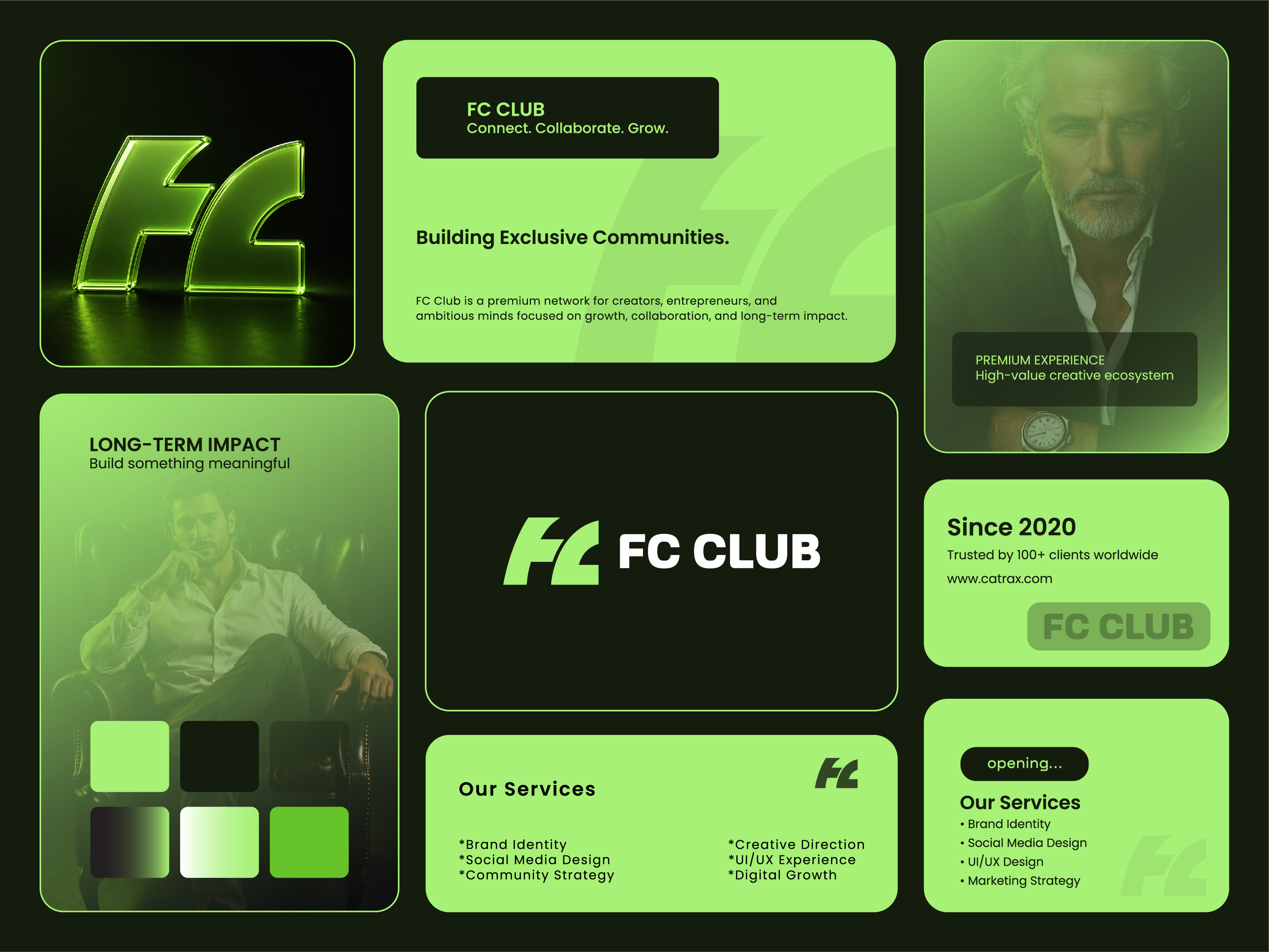 Example of Modern  Logo &  Brand Identity    $1500