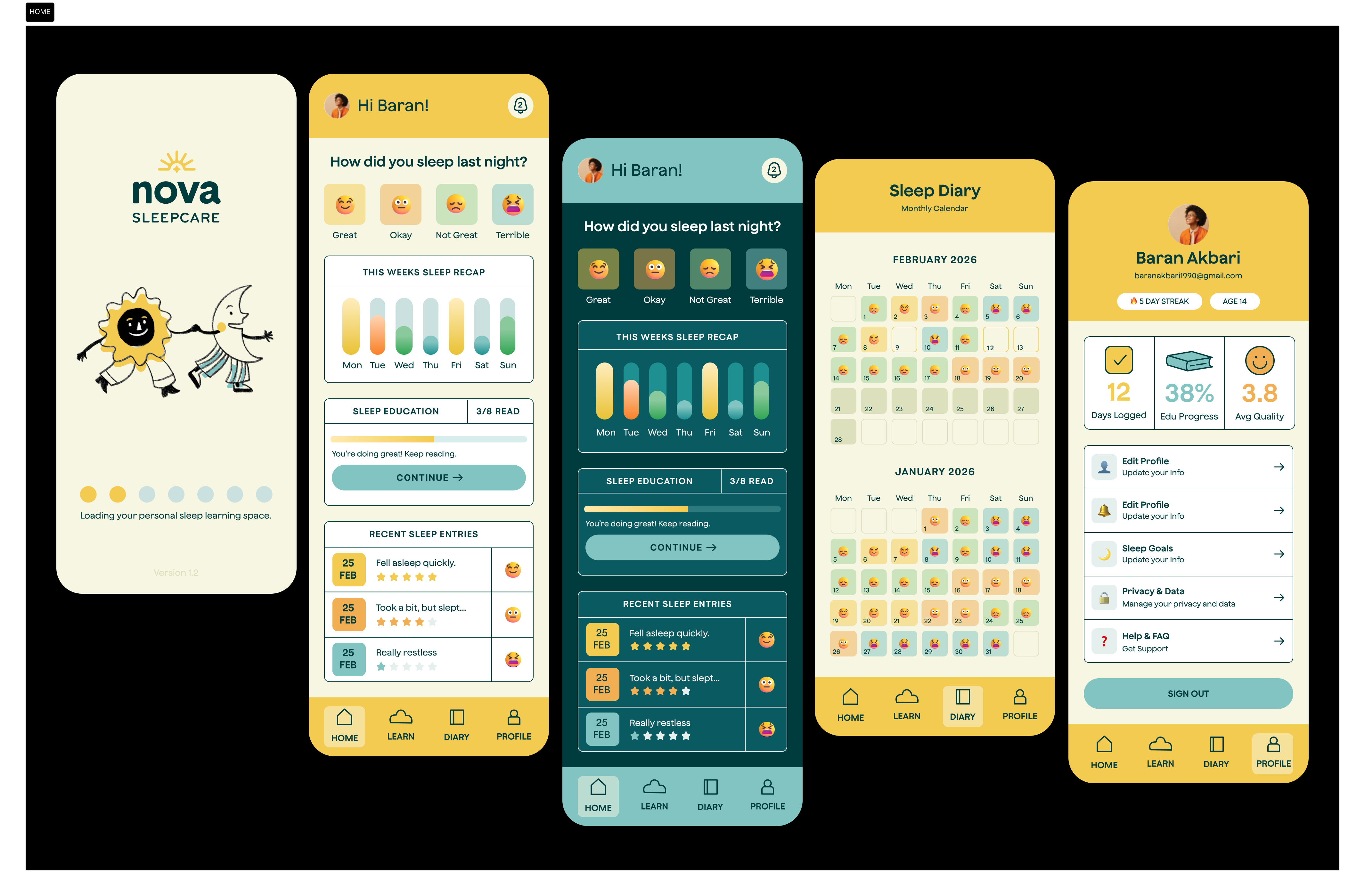 Sleepcare App