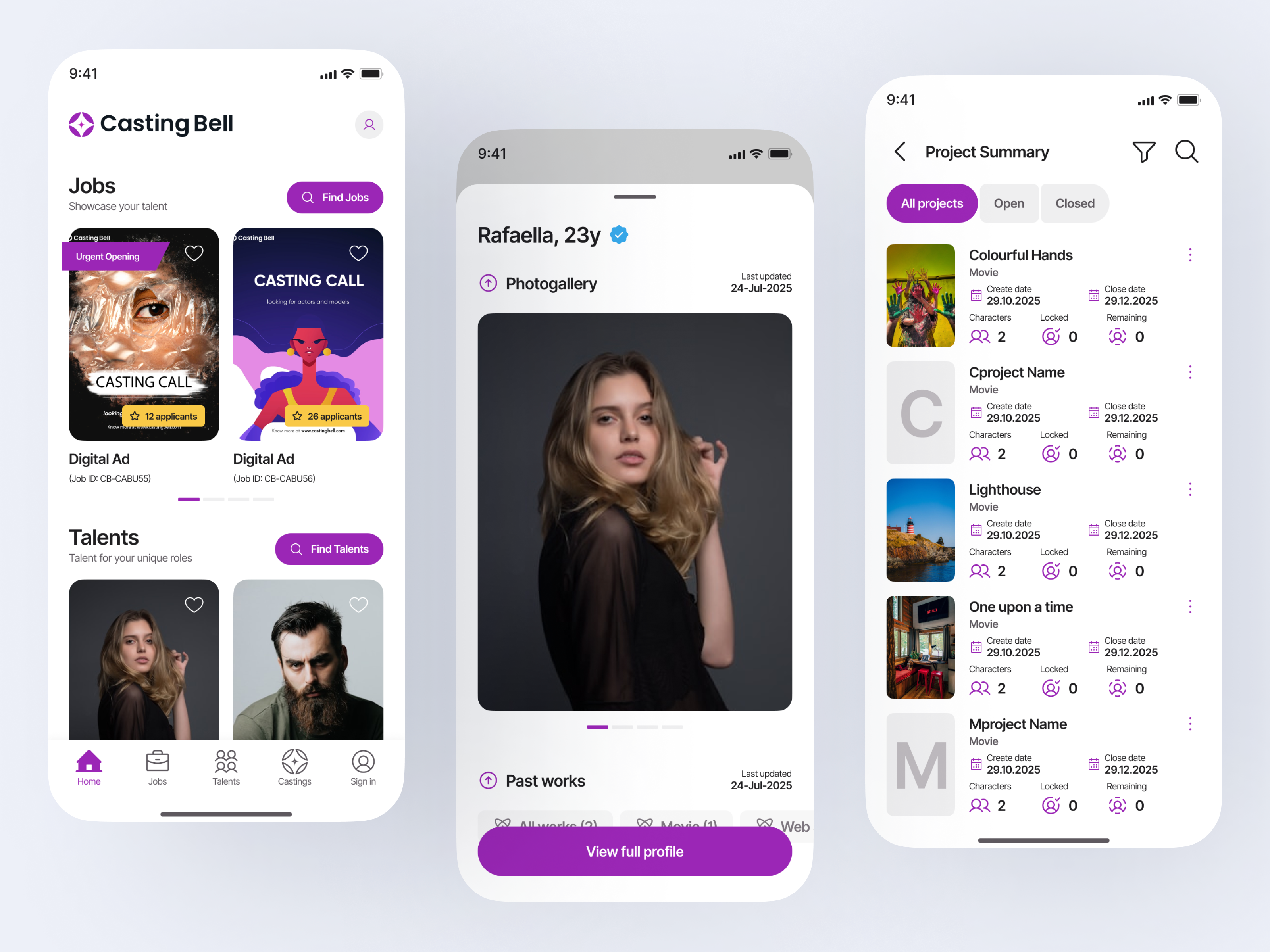 Casting Mobile App