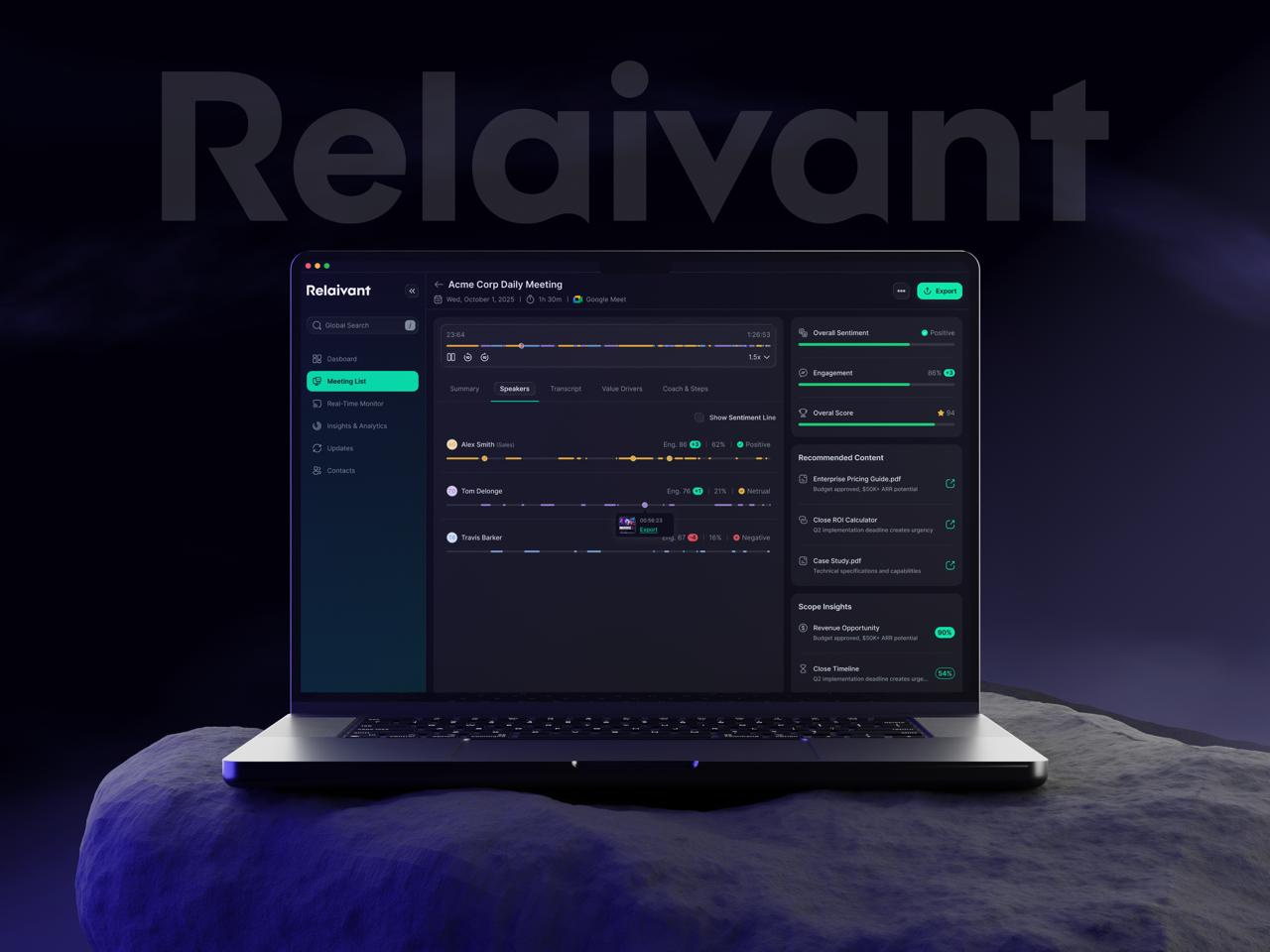 Relaivant - Real-time AI Agent for Sales and Marketing Teams