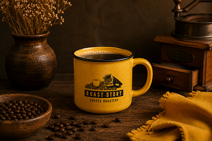 Rustic Coffee Brand Design