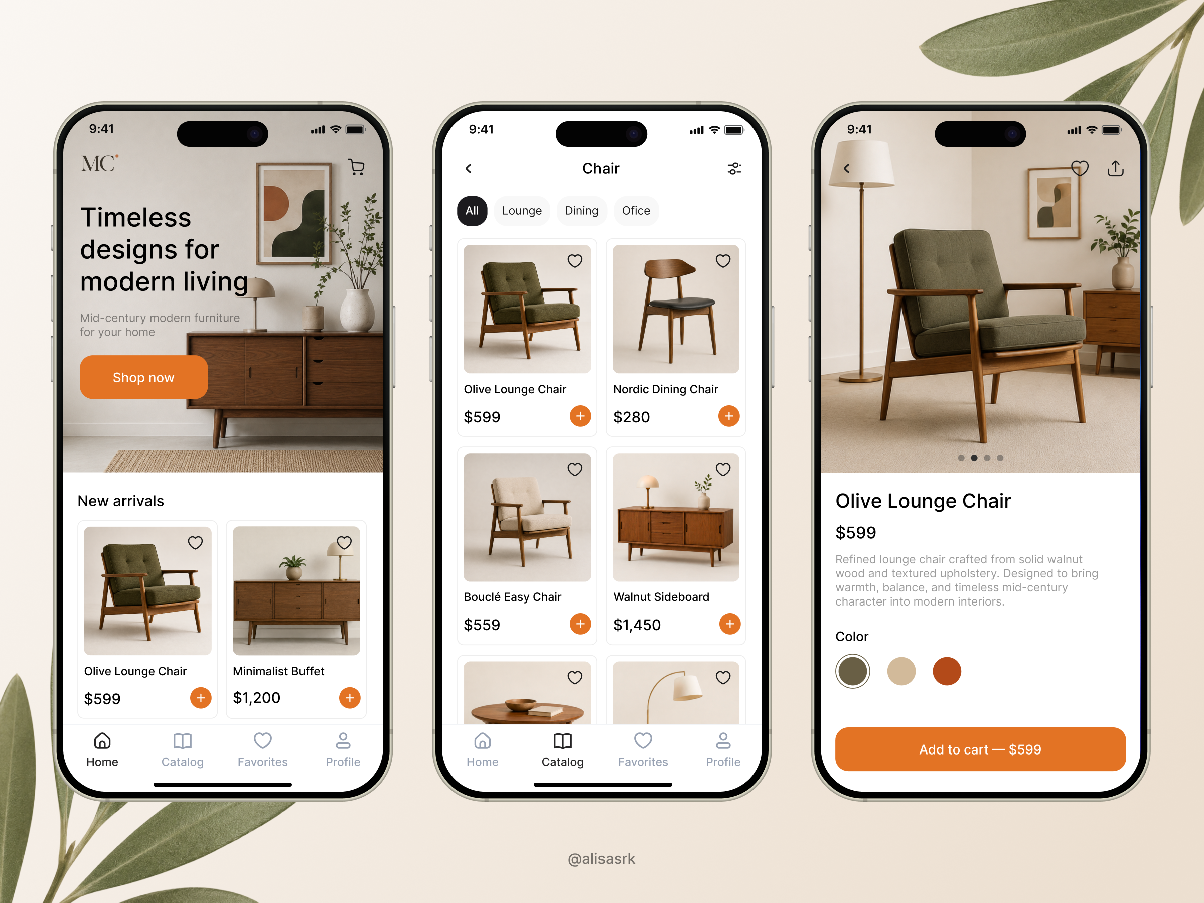 MCM — Furniture Store Concept