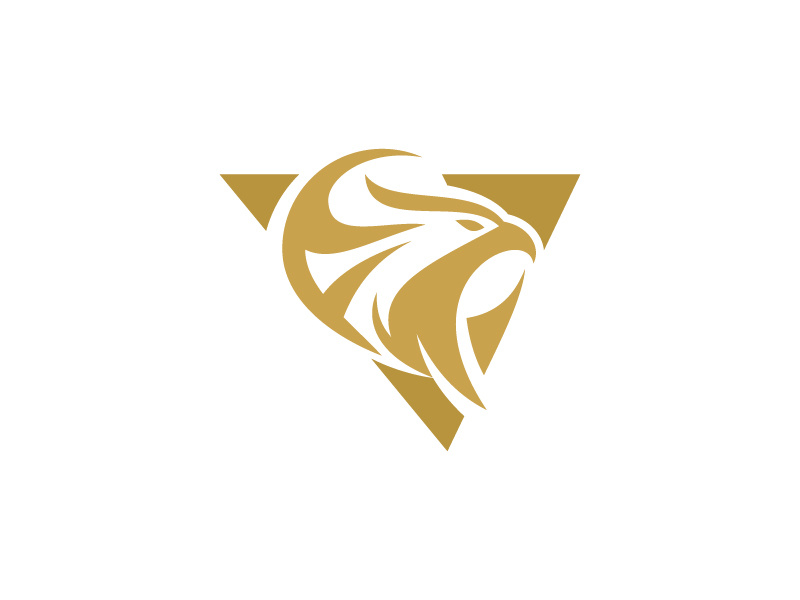 Golden Eagle Triangle Logo
