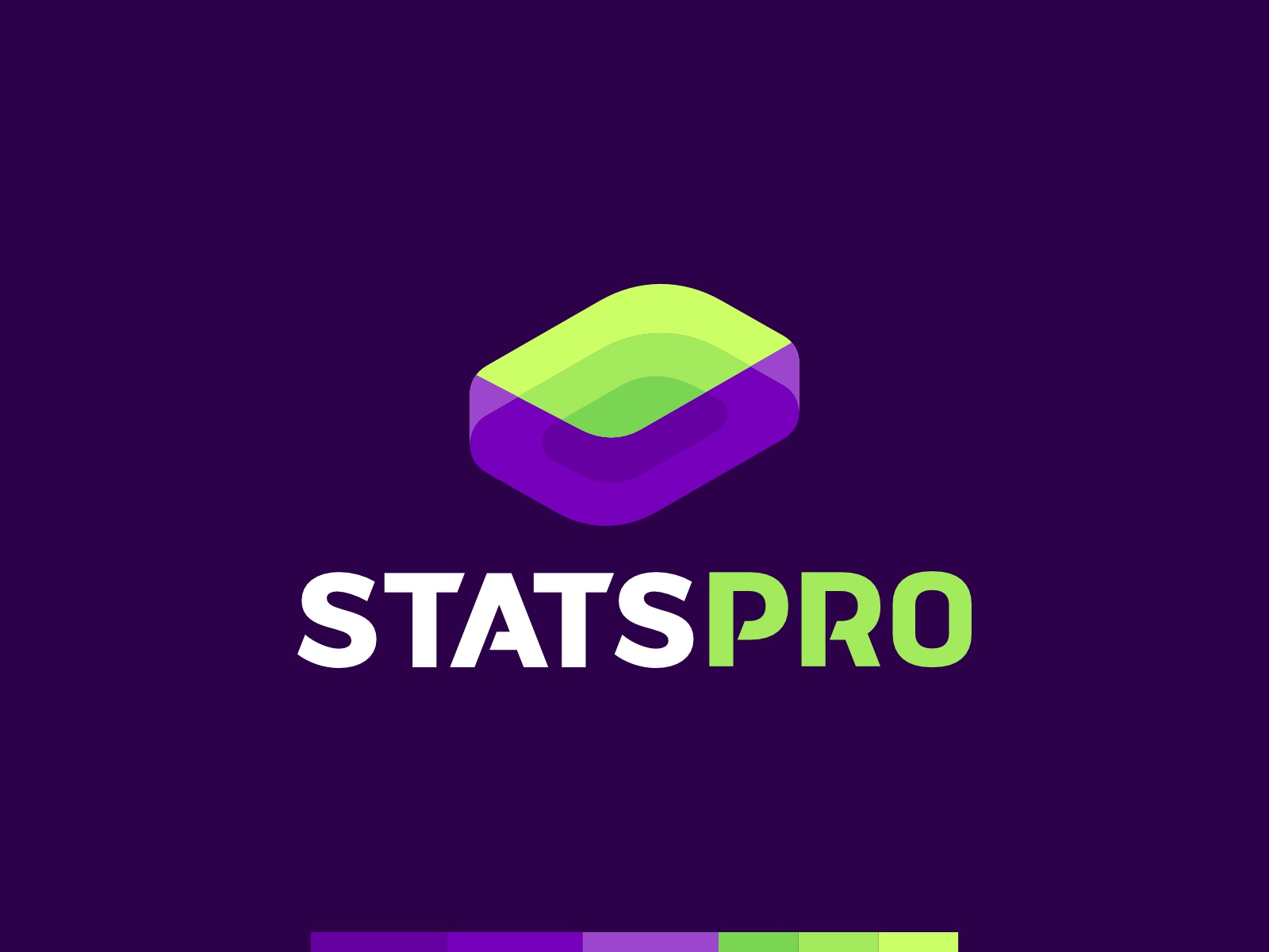 StatsPRO, verified sports data & analytics logo design arena + ✔