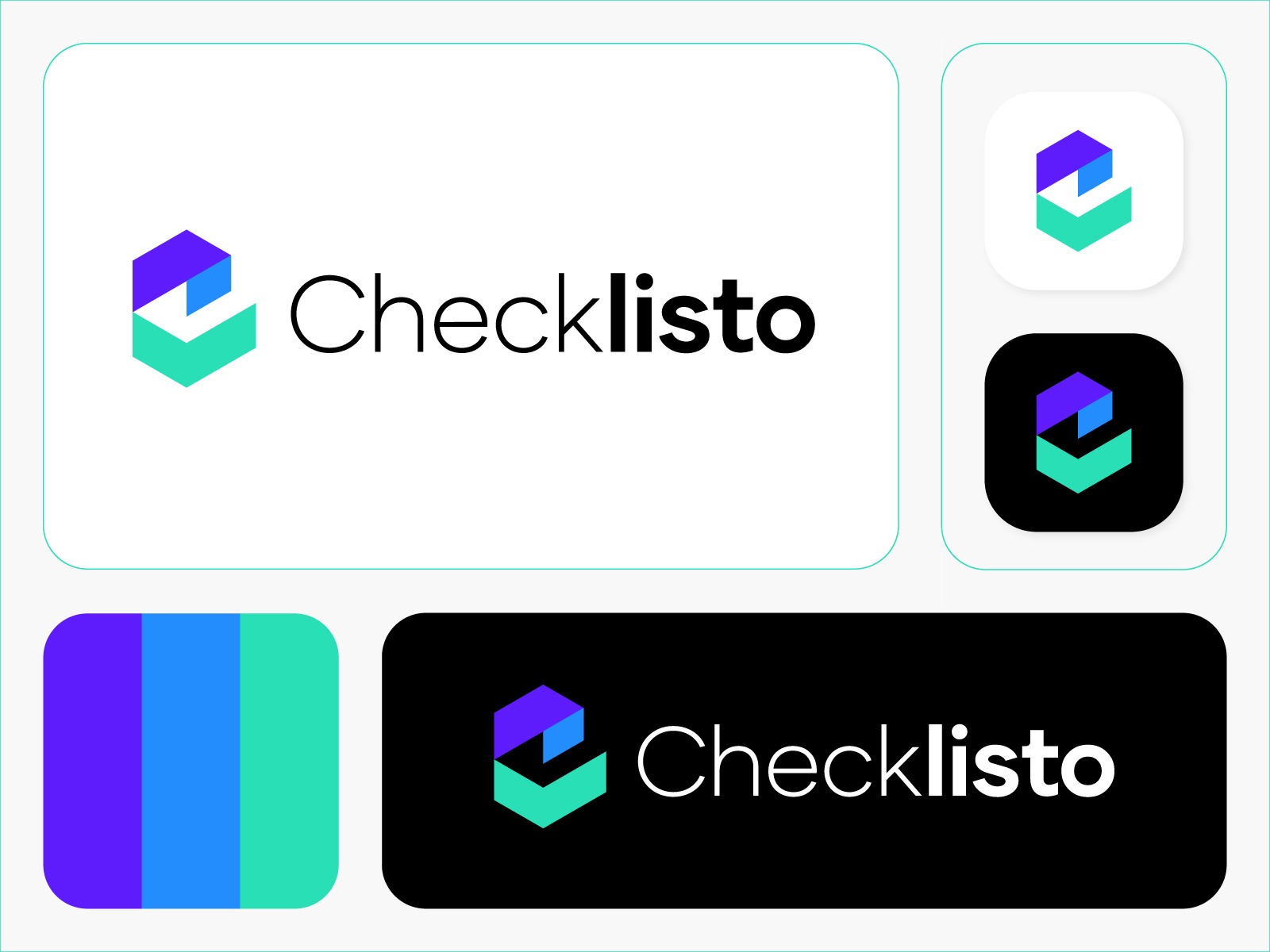Checklisto - C+Checkmark logo design app icon brand identity branding c checklist checklisto checkmark digital checklist logo geometric logo logo logo design logo designer logos minimalist logo modern saas logo simple logo software logo task management software tech logo