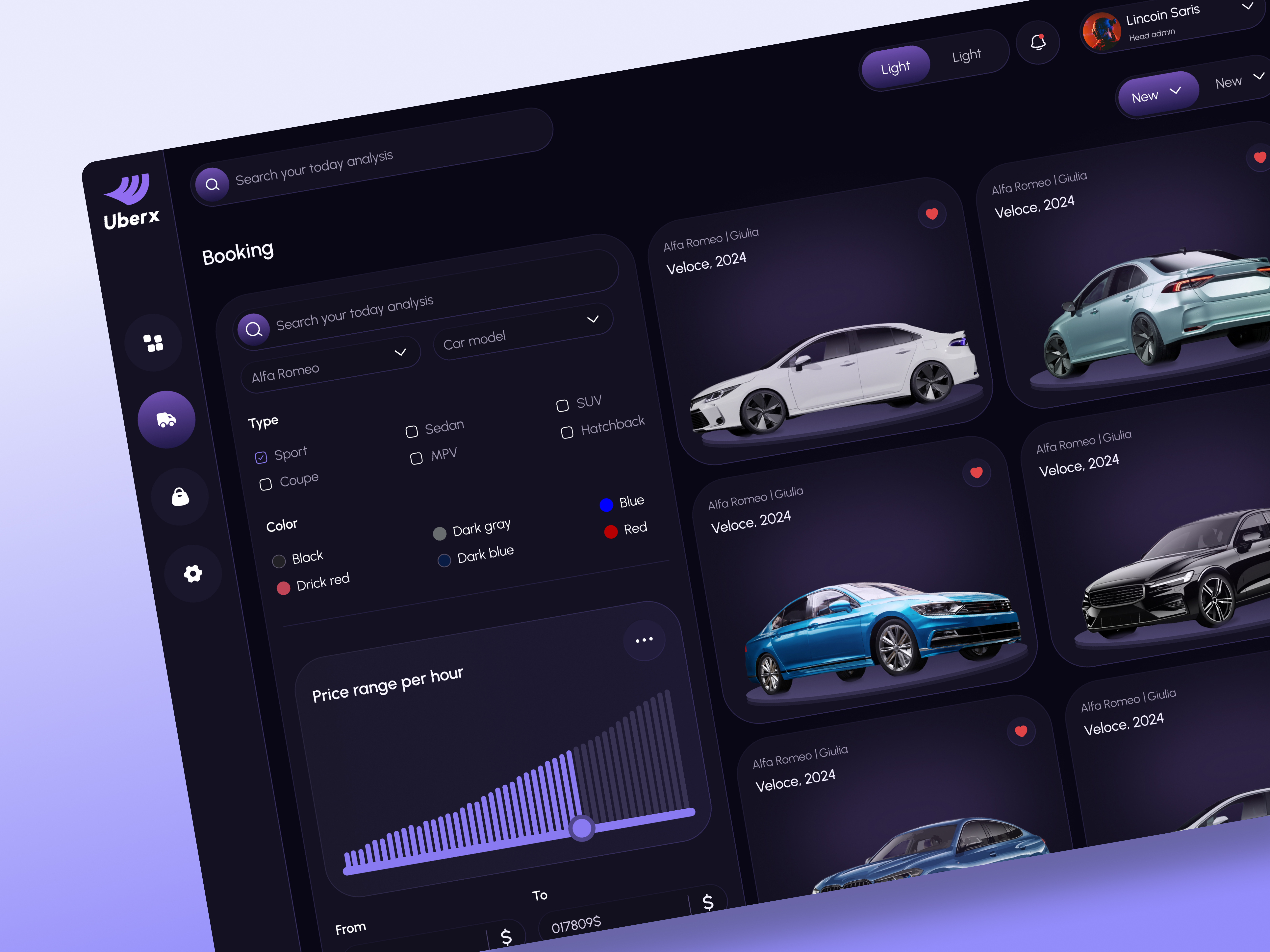 Luxury Car Booking Dashboard UI UX Design for Automotive Rental booking booking dashboard booking system car booking car booking system car rental car rental app car rental platform car rental service cars product design rental dashboard rental interface rental management rental web ui ux vehicle rental dashboard web web design