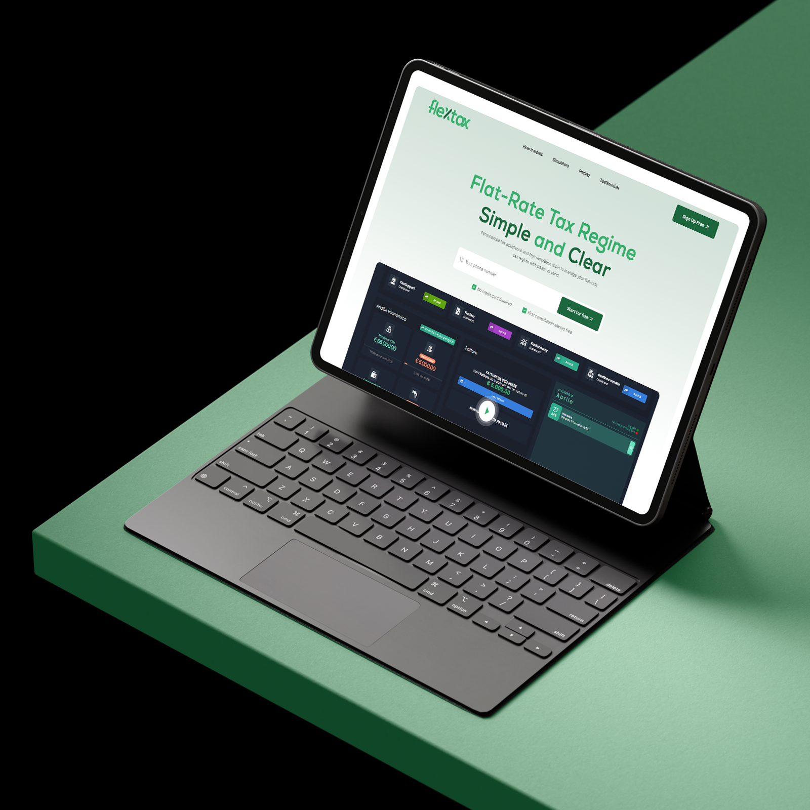 Website for a Technology-Driven SaaS Platform