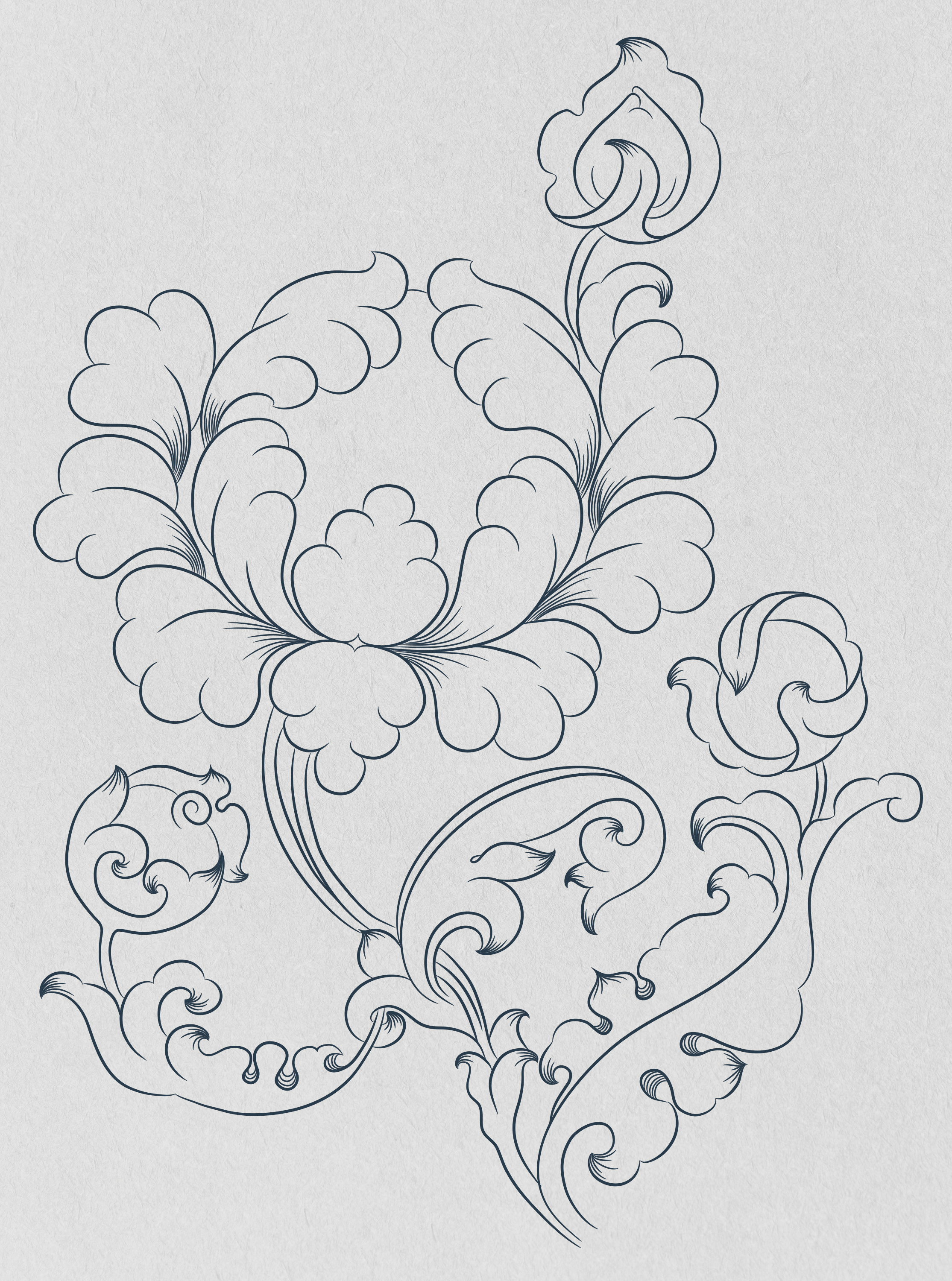 thangka flower