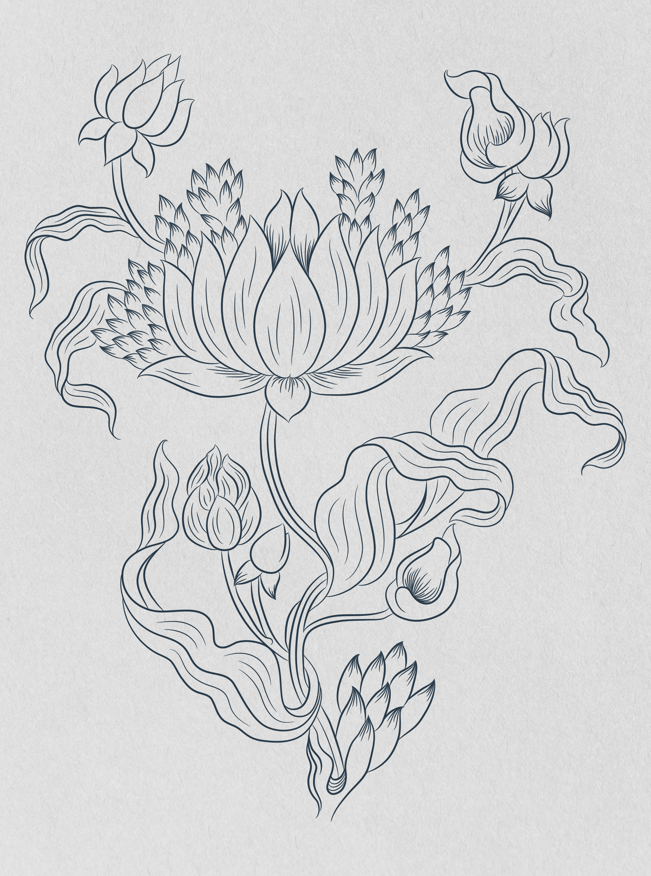 thangka flower
