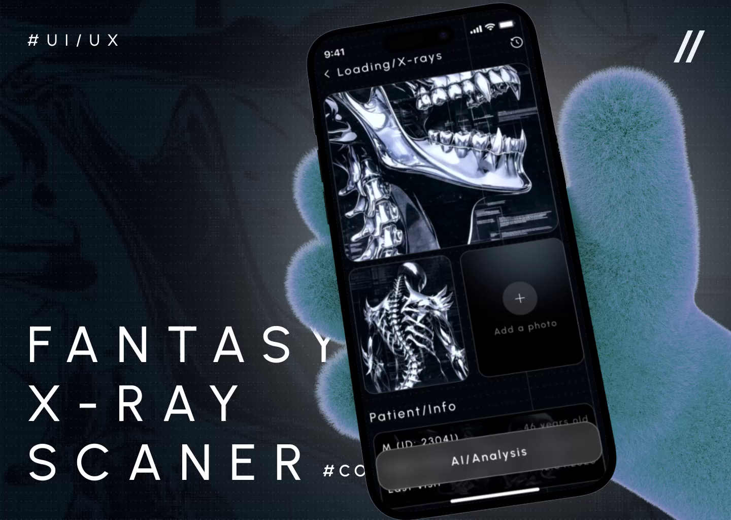 Scaner Mobile iOS App Design