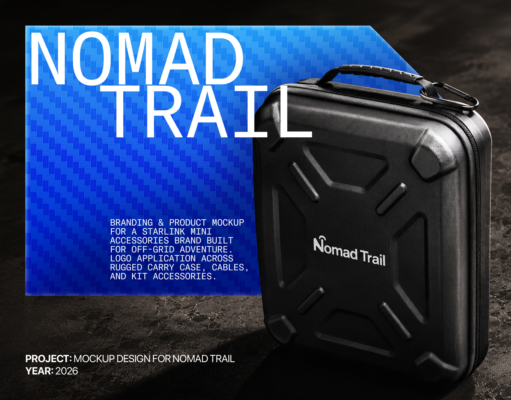 Nomad Trail — Branding & Product Mockup
