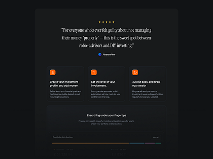 Website section
