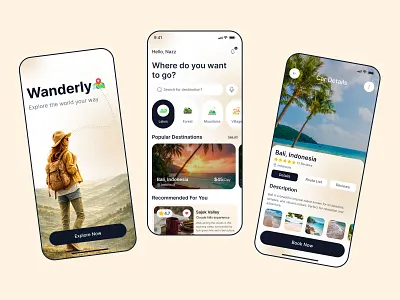 Tour & Hotel Booking Mobile App Design app ui clean ui figma design hotel booking app hotel reservation mobile app design mobile ui modern ui product design tour booking app tourism app travel app travel booking uiux design ux design vacation app