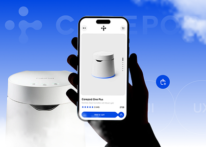 Humidifier website redesign