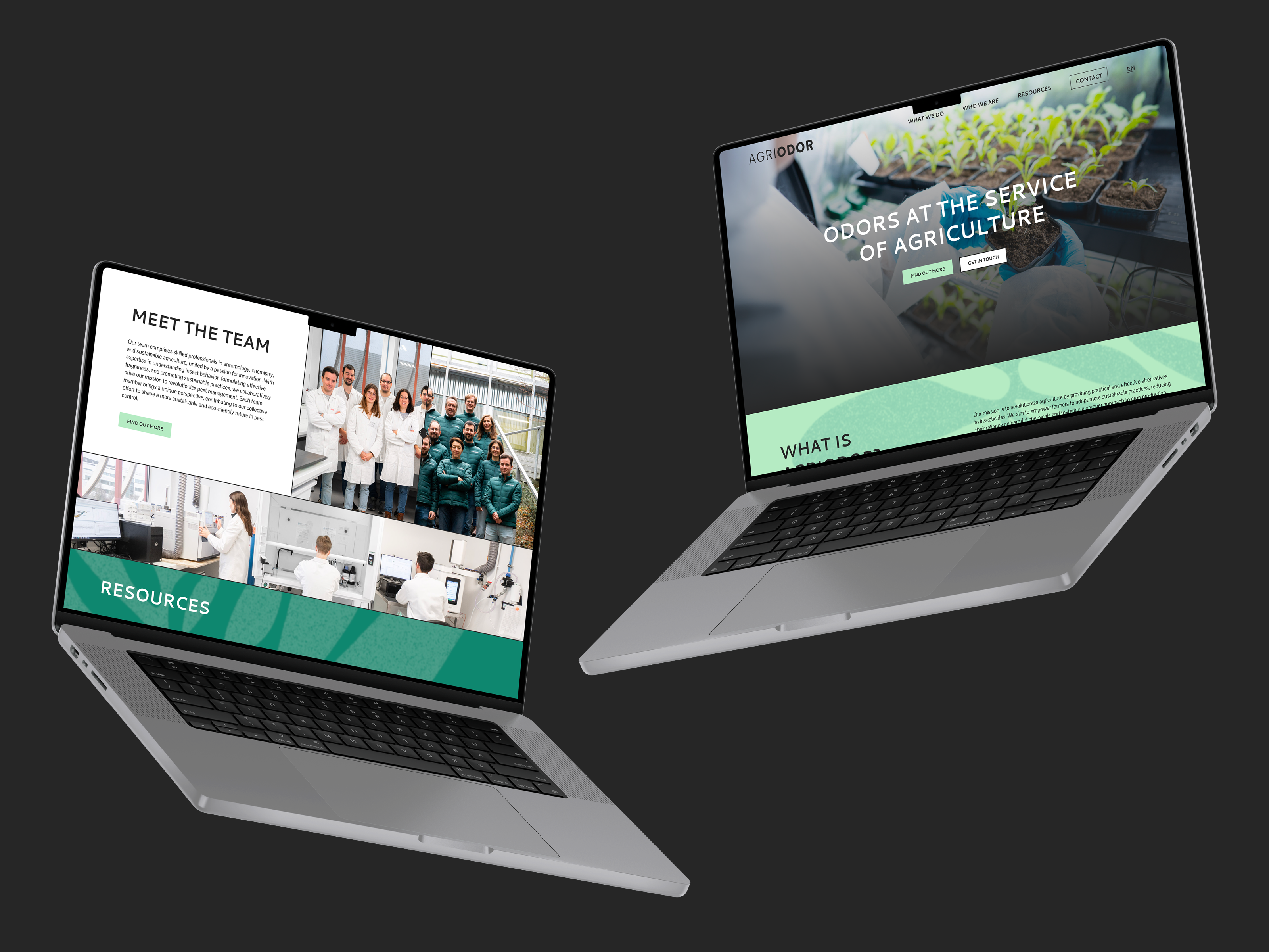 Agriodor — Agritech Branding & Web Design agriculture agritech b2b biotech branding clean logomark sustainable typography ui ux visualidentity webdesign webflow