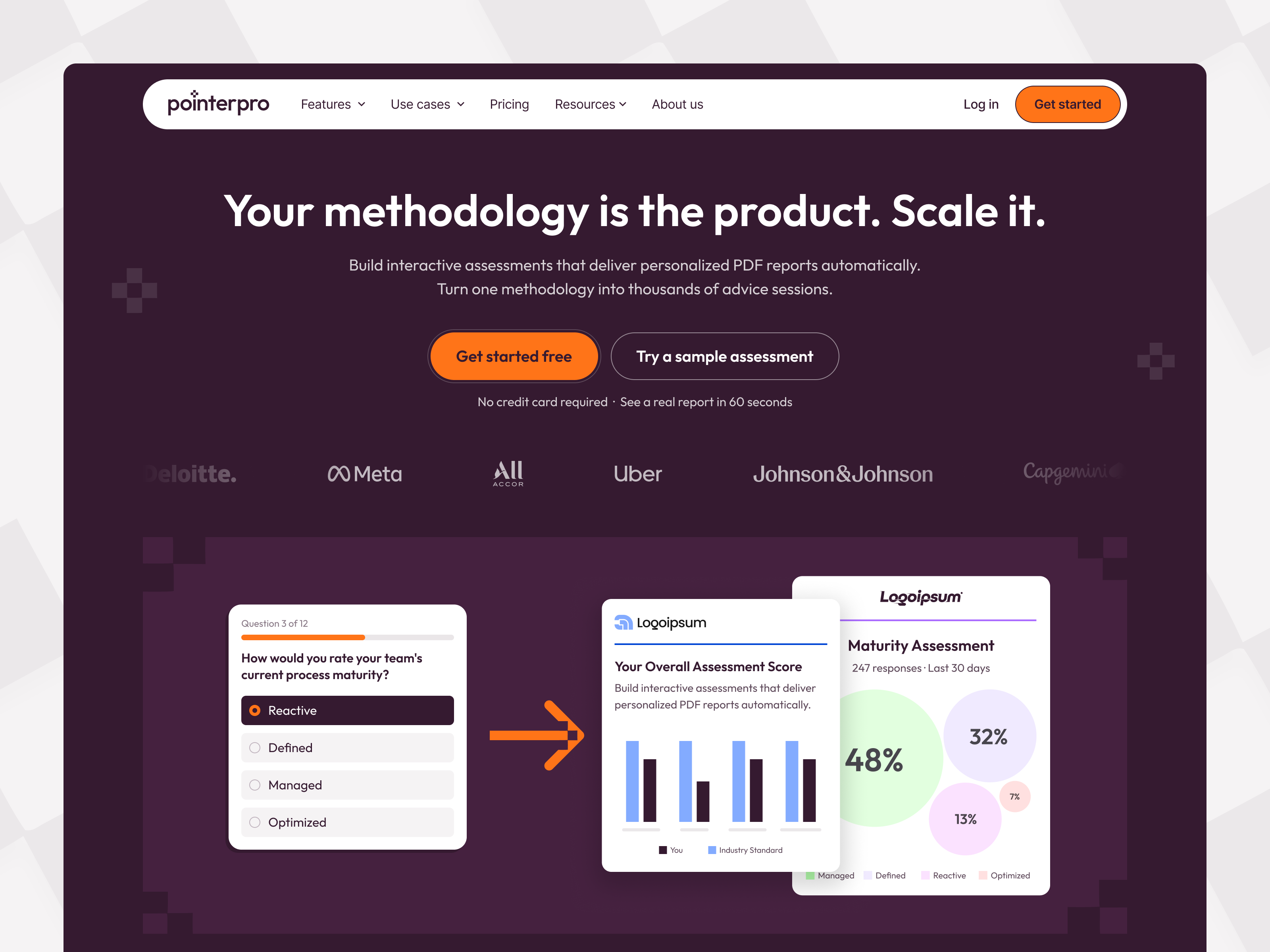 Pointerpro: SaaS Website Redesign Concept