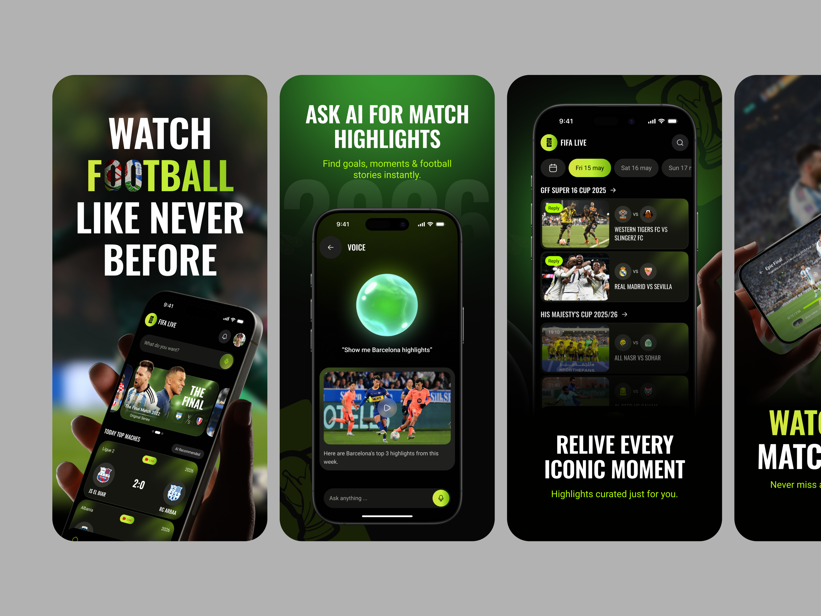 AI-Powered FIFA World Cup 2026 | App Store Screenshots Design app app screenshots app store creative app store design app store listing app store optimization app store preview app store screenshots aso mobile app design mobile app marketing screenshot design sports app web