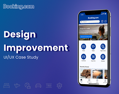 Booking.com - Design Improvement app design ui ux