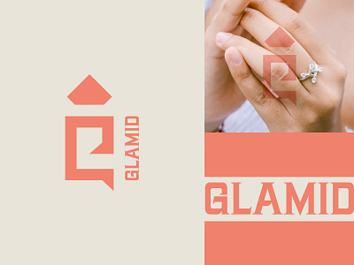 Jewelry Logo | Glamid branding business logo diamond diamonds icon design jewel jewelery jewelery brand jewellry jewelry logo logo logo design logodesign logotype luxury logo minimal minimalist logo ring visual identity