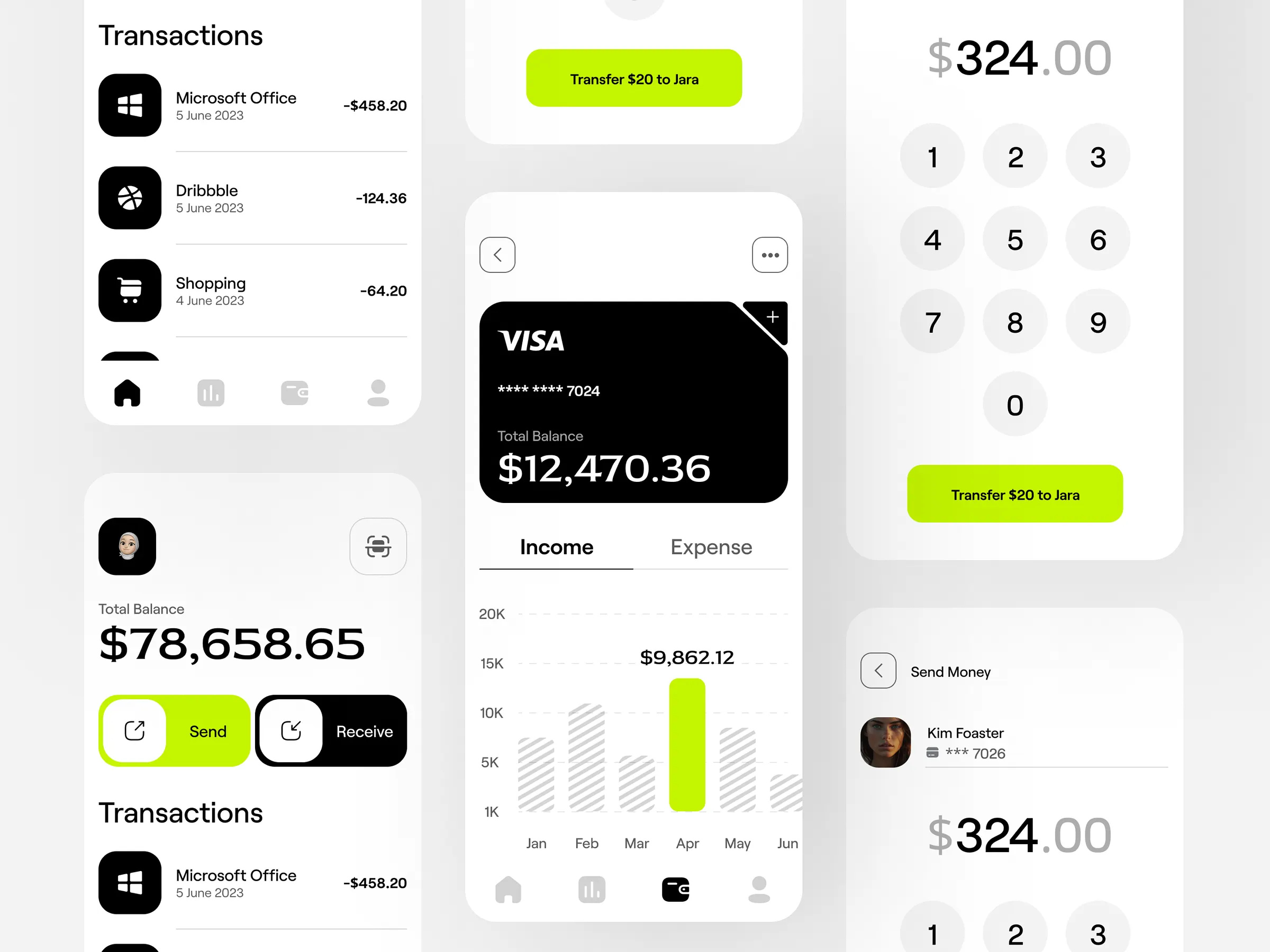 Finance App UI