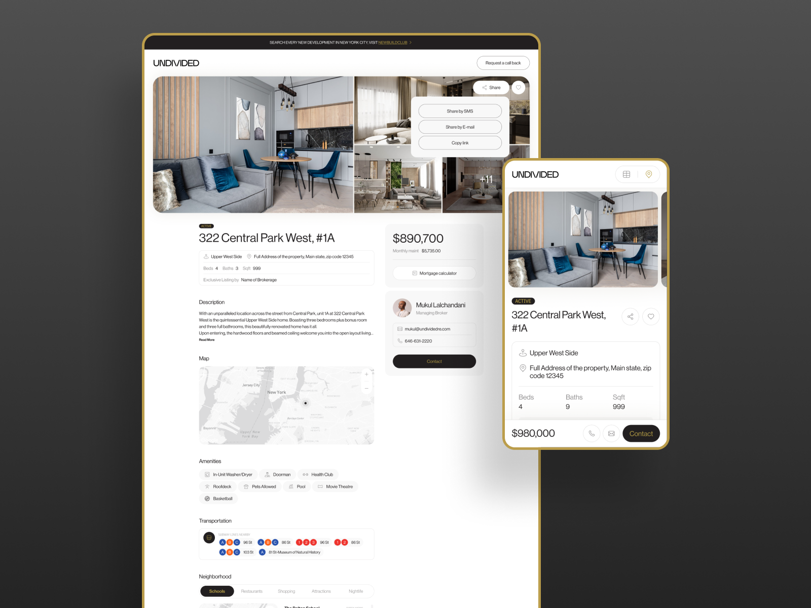 Example of Web App & Saa S Platform Development