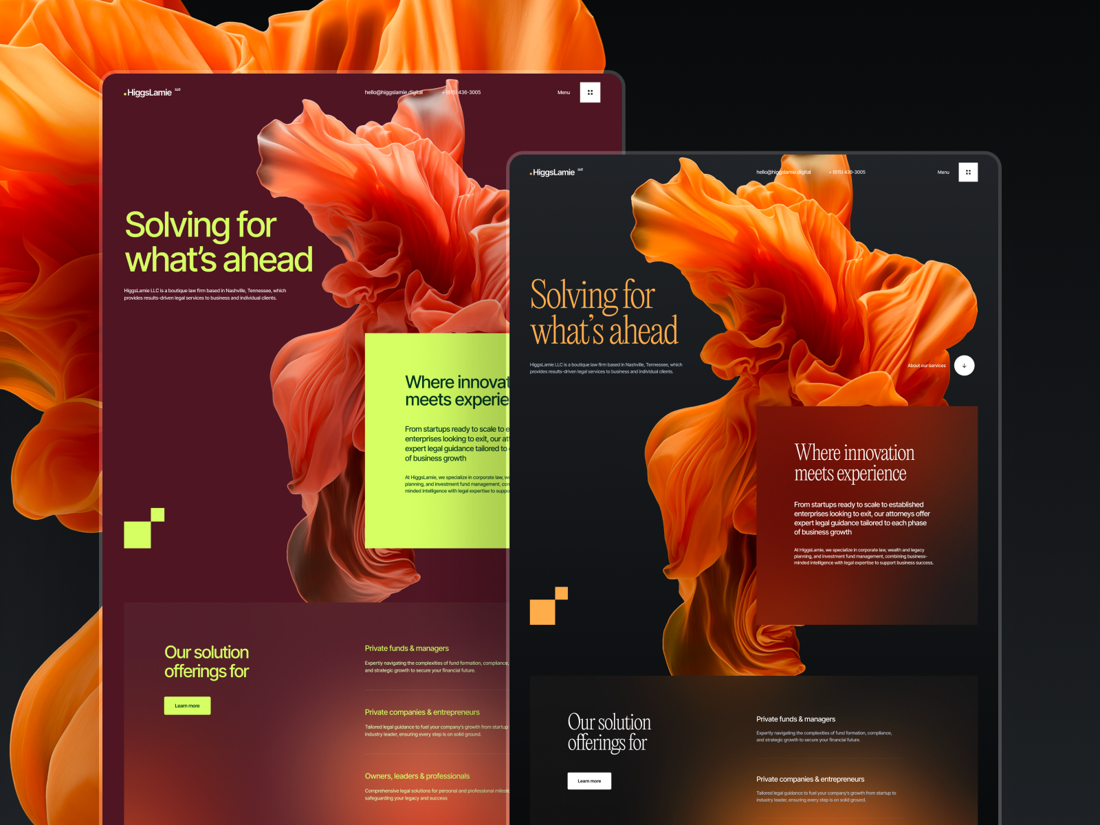 Example of Custom Website Design & Development