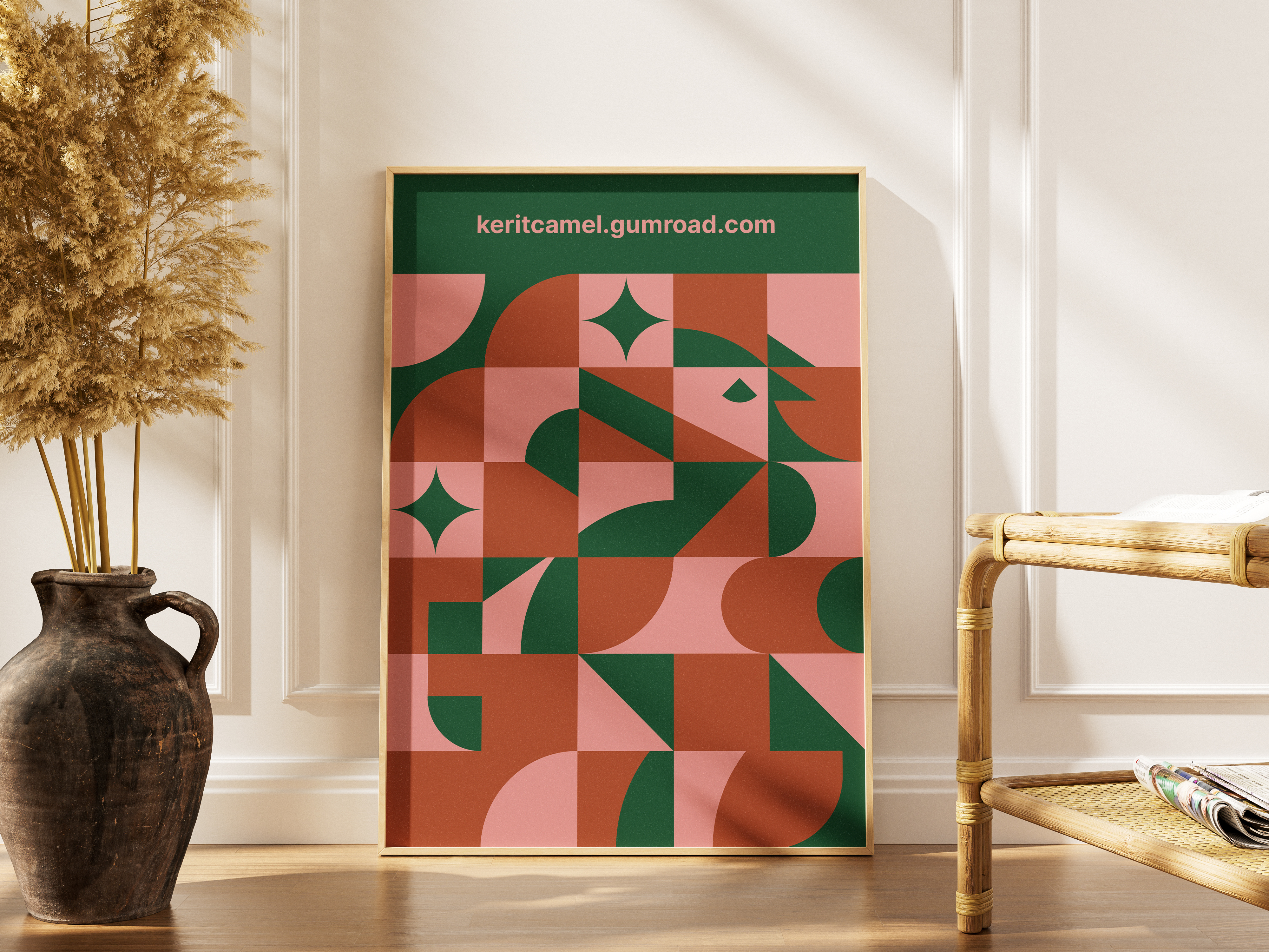 Bauhaus horse - digital illustration bauhausart digitalart horse illustration keritcamel