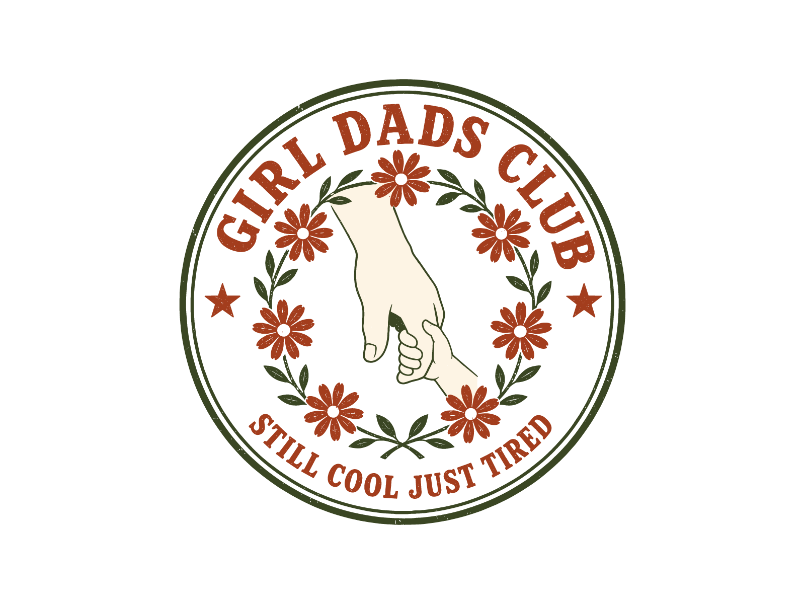 Father’s Day T-Shirt Design for Girl Dads Club cool dad apparel dad life tee fathers day shirt floral dad design funny fathers day tshirt girl dad t shirt girl dads club retro graphic tee t shirt t shirt design tired dad shirt vintage dad shirt