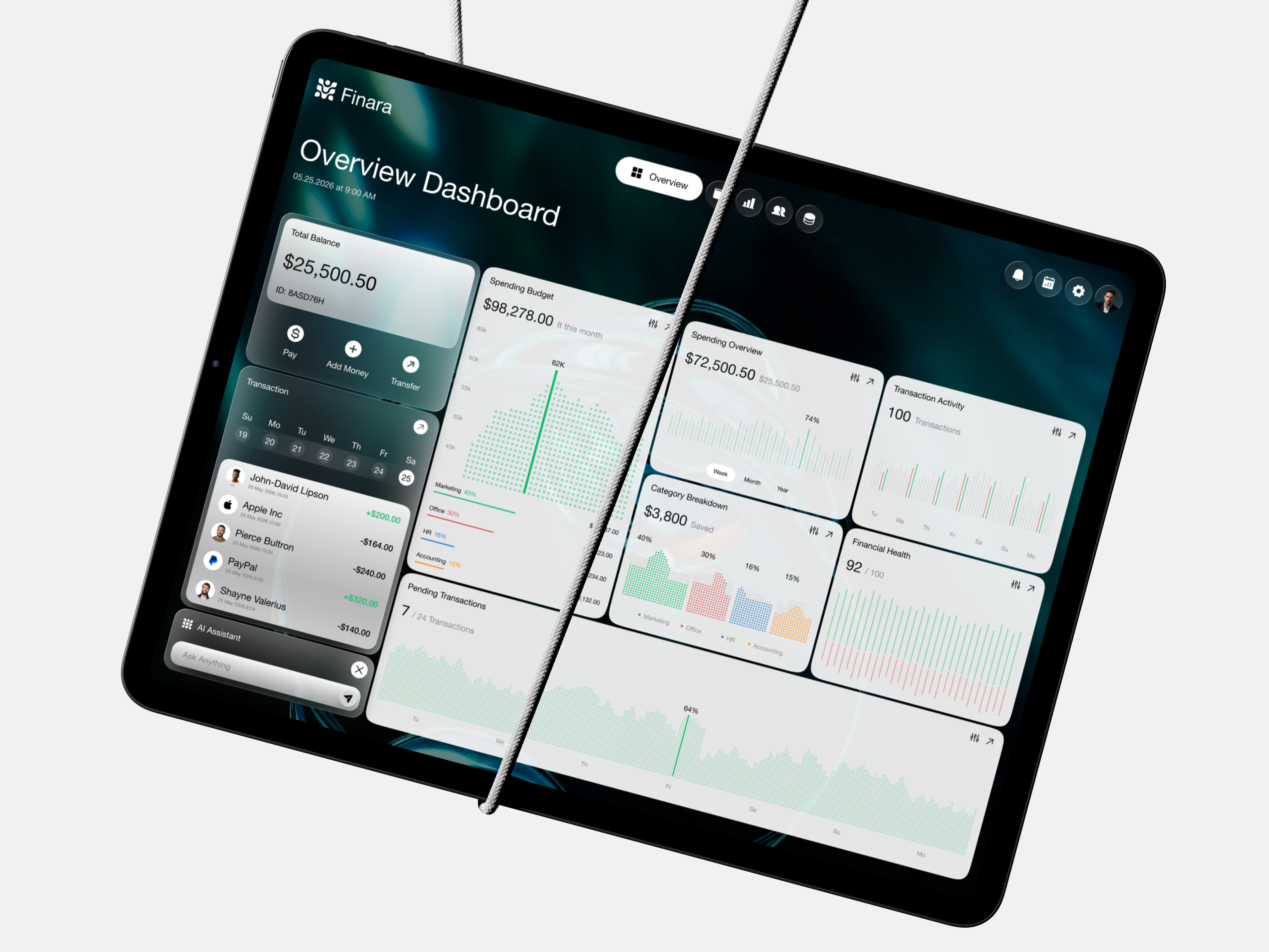 Finara 💸 AI-Powered Financial Platform | Fivecube