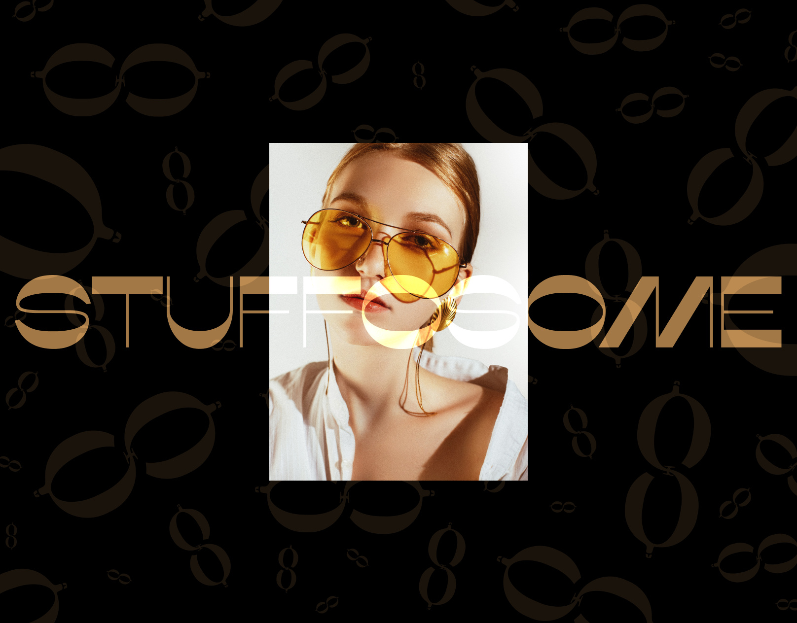 Stuffosome — Bold Luxury Eyewear branddesigner brandidentity branding eyewear fashionbrand logodesign luxurybranding luxurydesign minimaldesign premiumbrand typography visualidentity