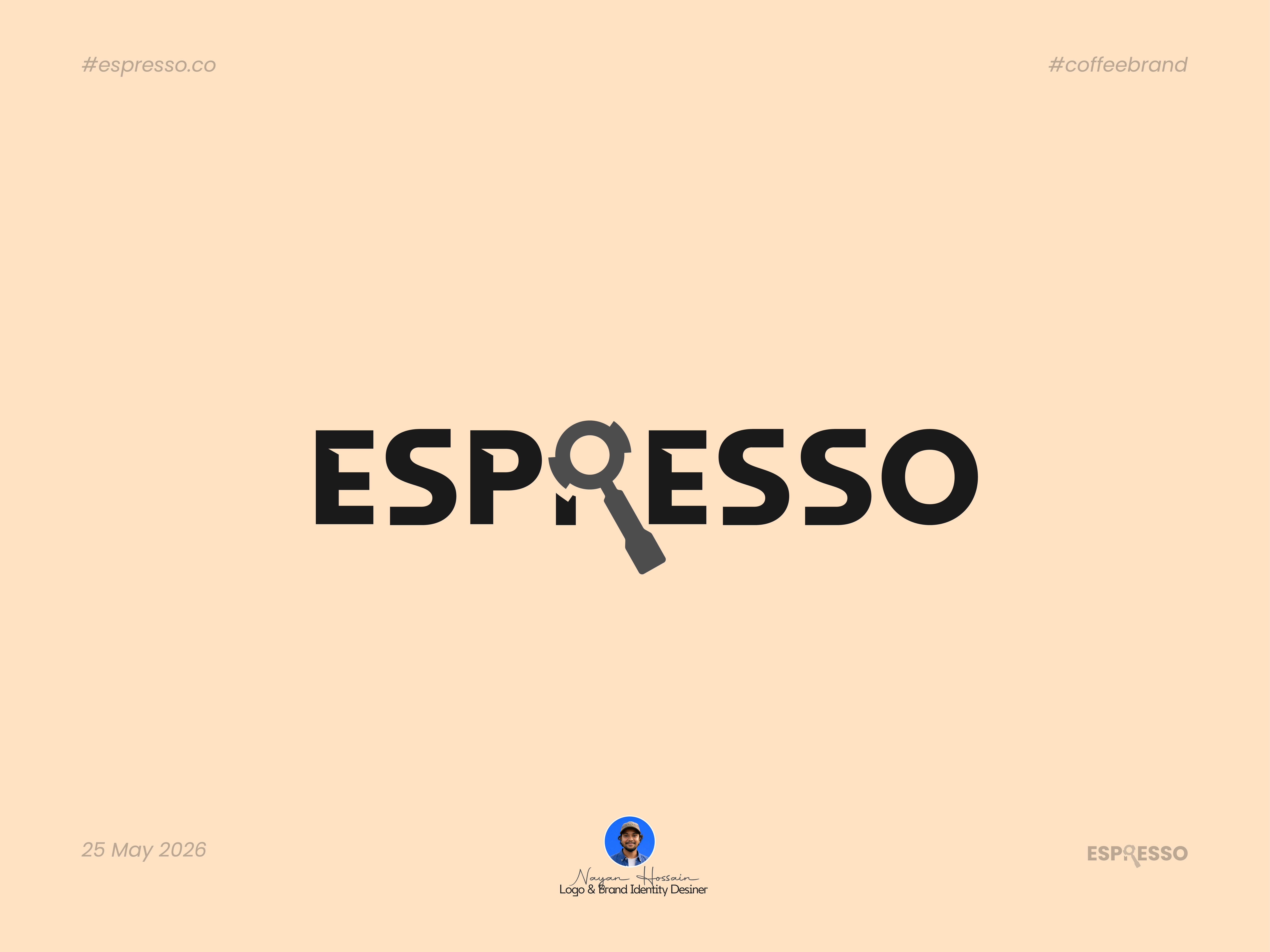ESPRESSO — Crafting the Perfect Extraction baristalife branddesign brandidentity cafeidentity cleverlogo coffeebranding coffeelover coffeepackaging corporateidentity espressologo graphicdesign logodesign logoforsale logoinspiration minimalistlogo negativespacelogo premiumbranding vectorlogo visualidentity wordmark