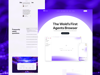 Eternal - Landing page