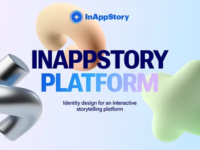 InAppStory 3d branding design graphic design illustration logo ui ux
