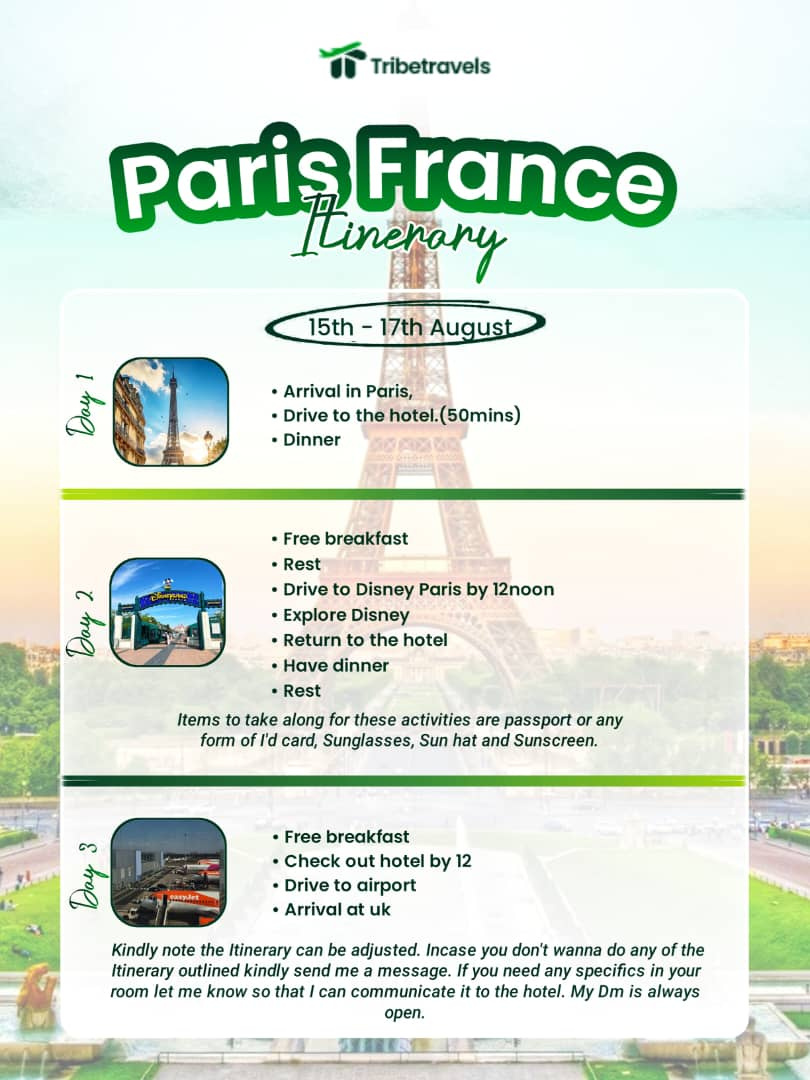 Tribetravel an Itinerary design 3d graphic design ui