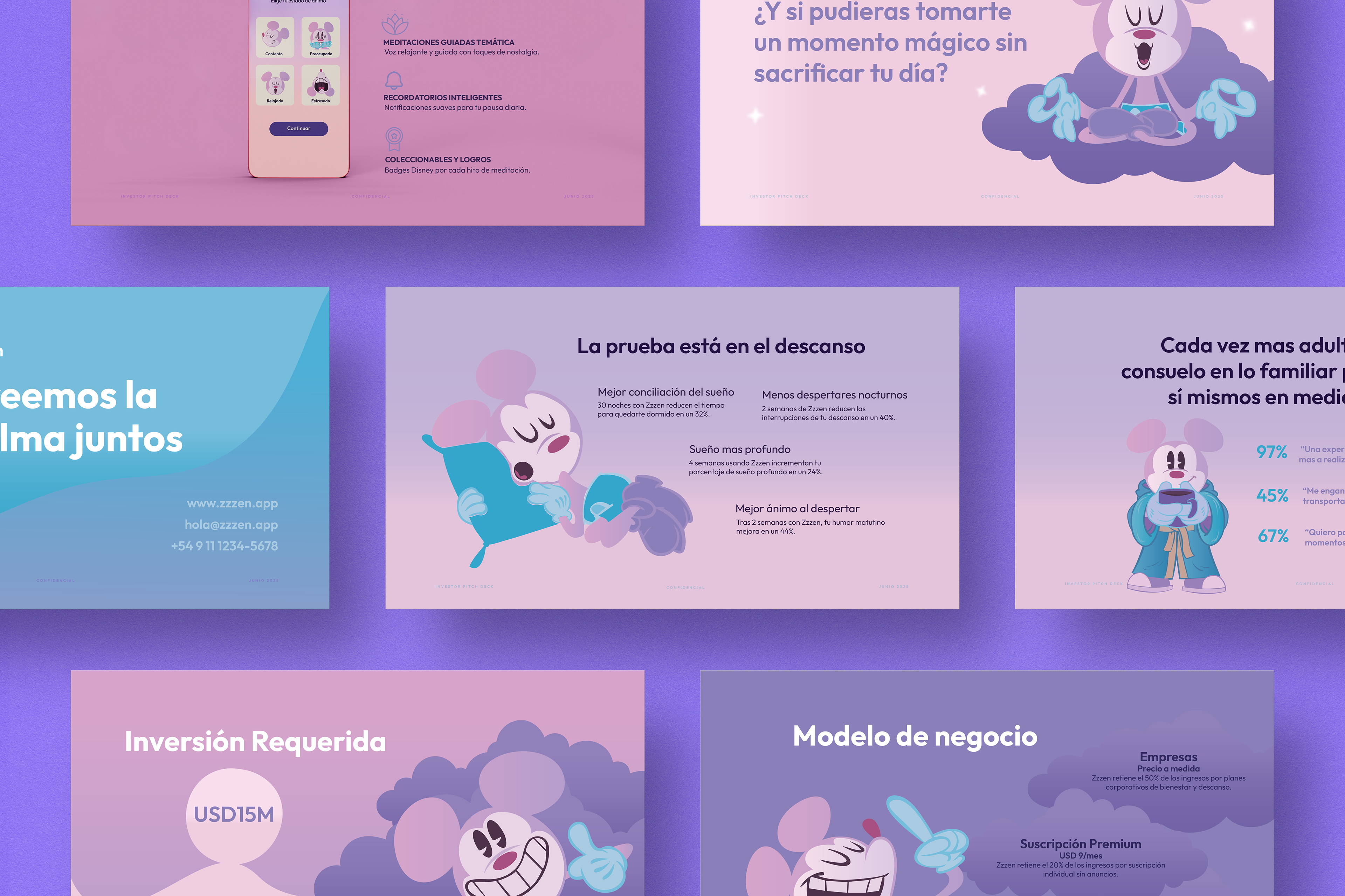 Example of Premium Investor Pitch Deck Design