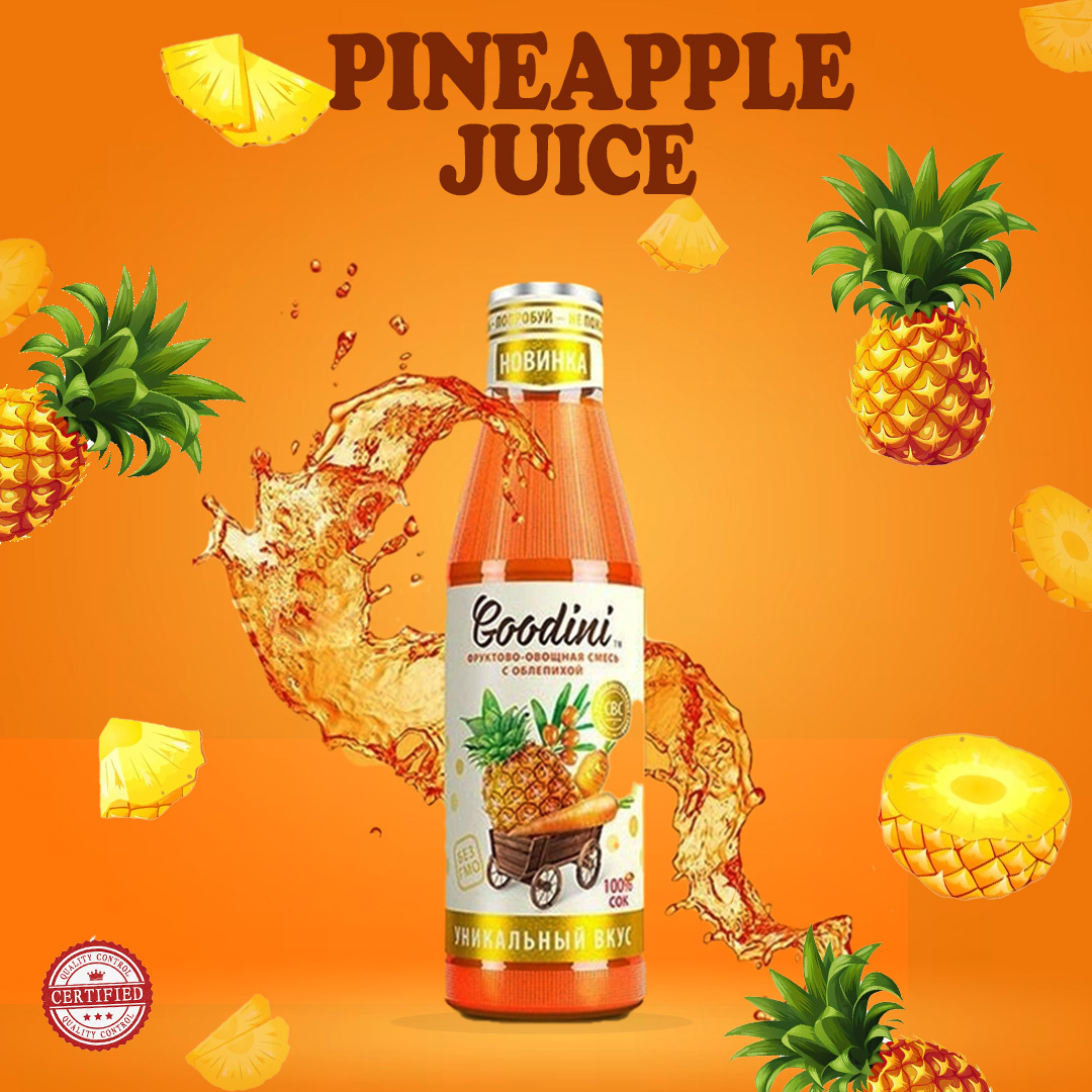 Fruit Juice Ad Showcase – Tropical & Mixed