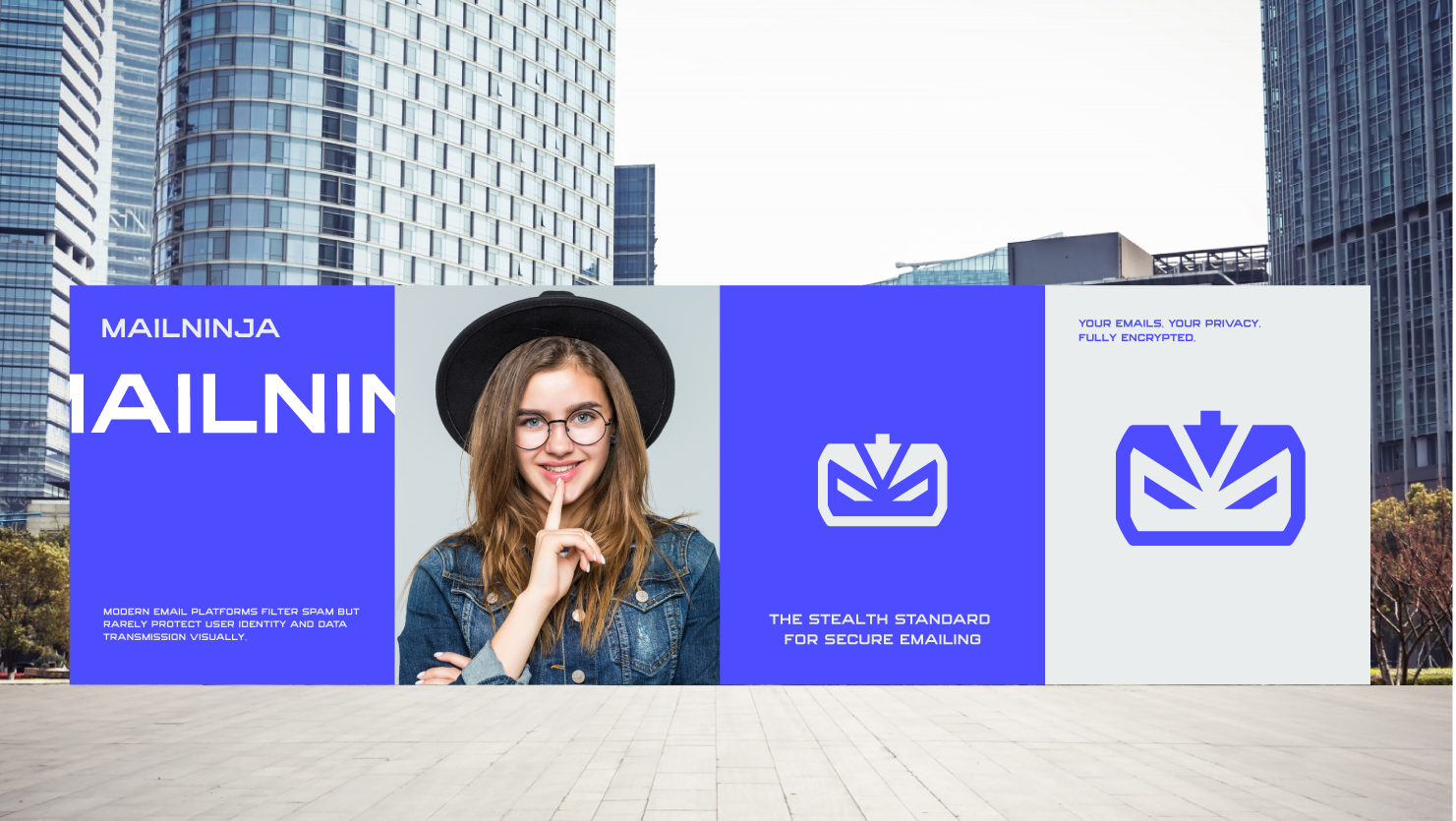 Logo Design - Mail Ninja brand brand identity branding business logo custom design design graphic design graphic designer illustration illustrator logo logo book logo design minimalist logo modern logo moodboard portfolio vector visual identity